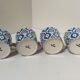 set of 4 cups Blue Tognana