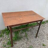 Vintage workshop industrial table