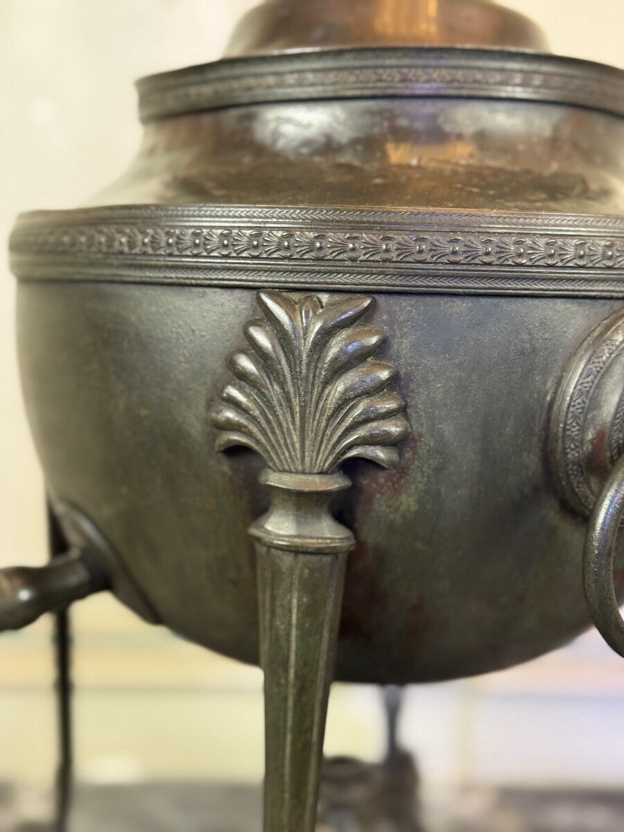 Neo-classical bronze samovar, Italy, 19th century