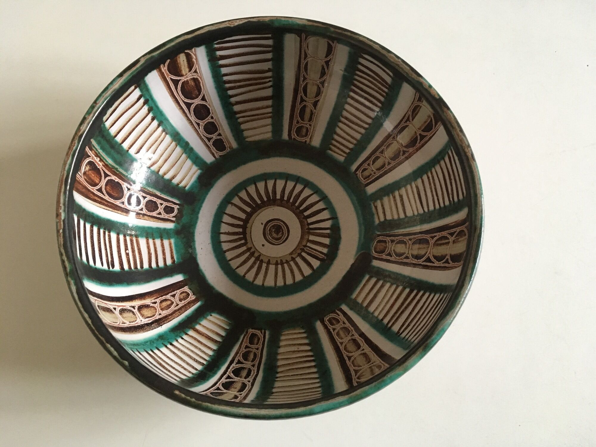 Coupe de Robert Picault signée en toutes lettres 1950