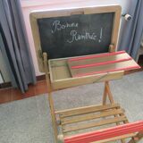 Foldable school desk from the 60s brand PLIDEAL