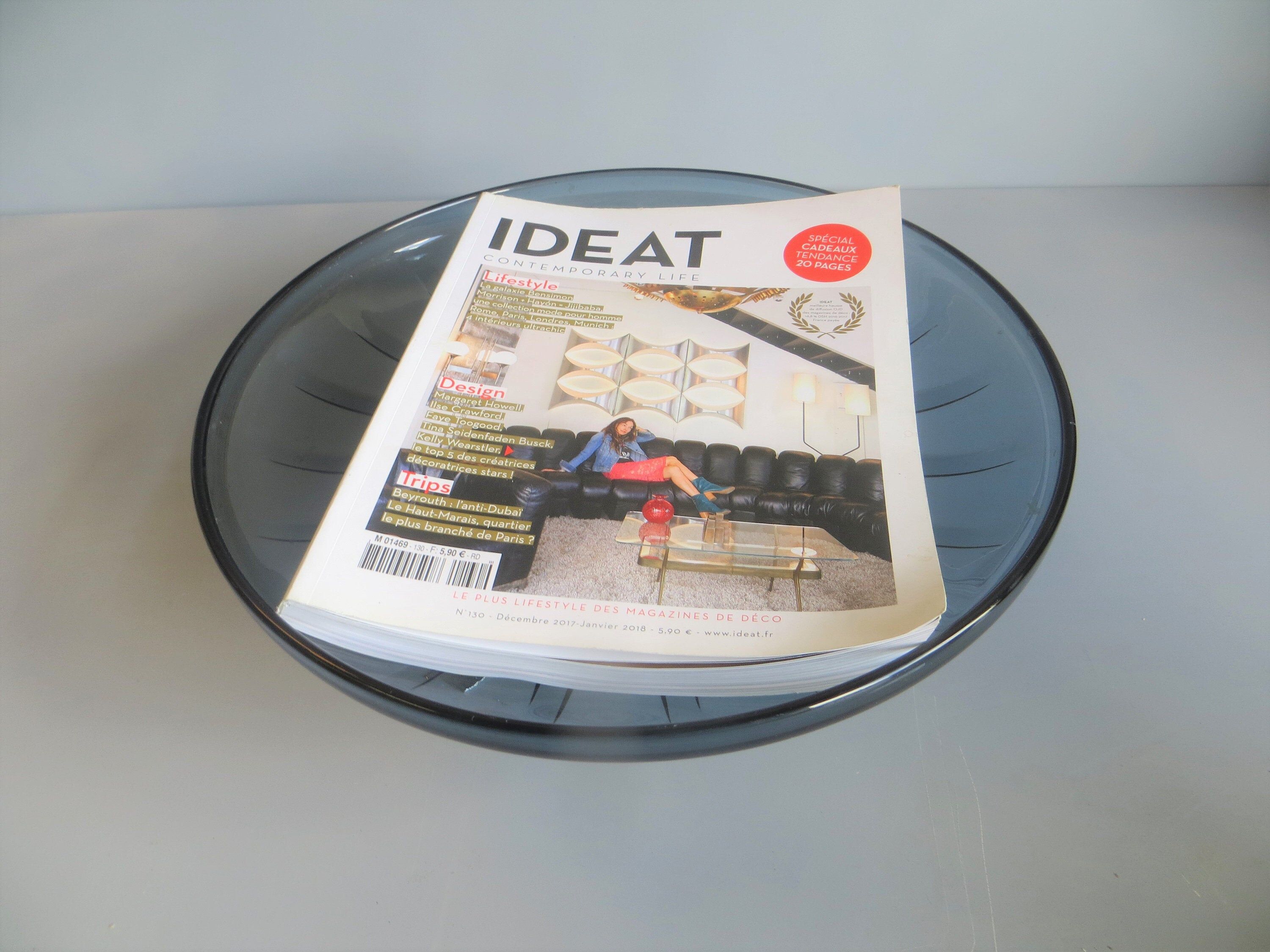 Art Déco plate, années 30