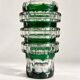 Cut crystal vase Val Saint Lambert 1950s