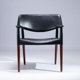 Mid-century armchair designed by Ejnar Larsen & Aksel Bender Madsen for Wil