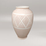 1960s Pink Vase in Ceramic by Deruta