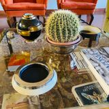 Sergio Asti, mod.4635 white ashtray / catchall, Kartell Italy 1967