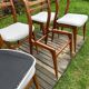 6 chaises scandinaves vintage 1960-70
