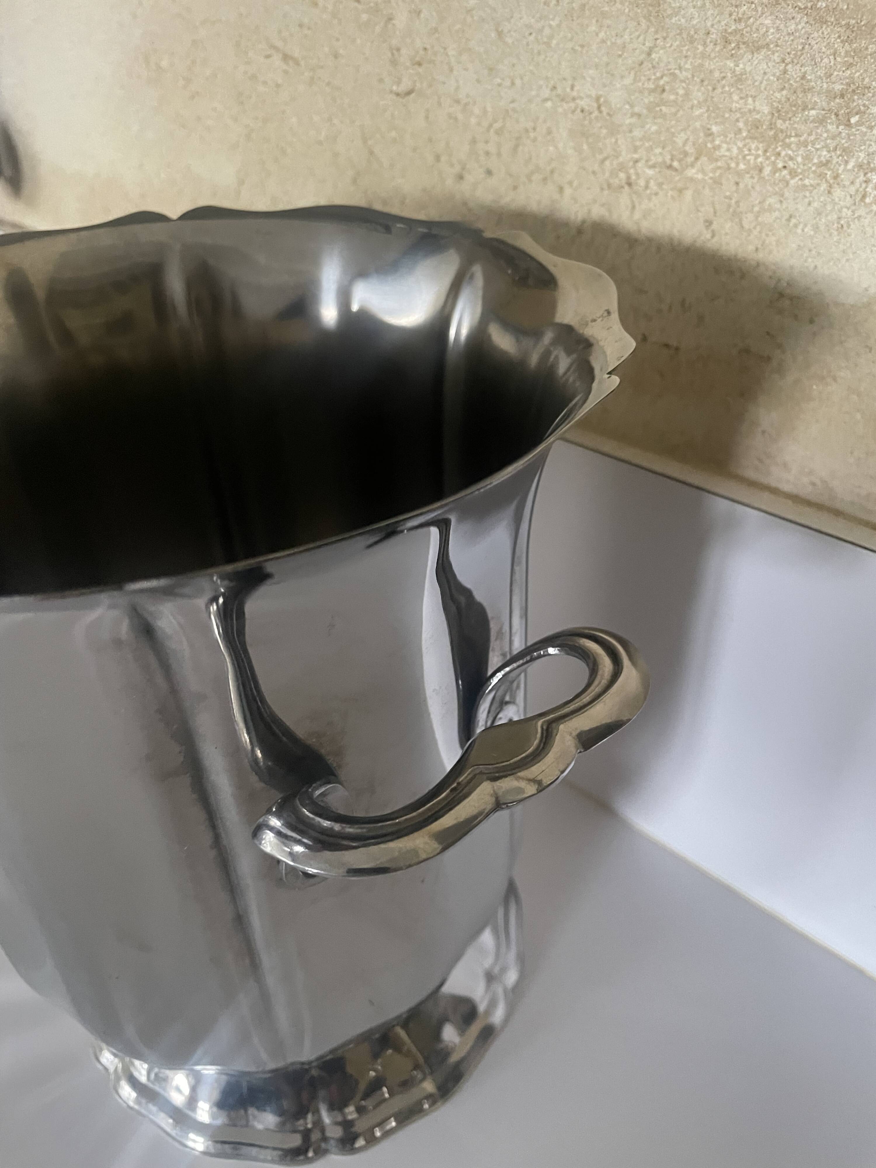 Guy Degrenne Stainless Steel Champagne Bucket