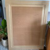 Vintage beveled wooden mirror 120x92