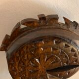 Nutcrackers folk art carved wood