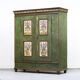 Cabinet de mariée peint d'art populaire, 1868
