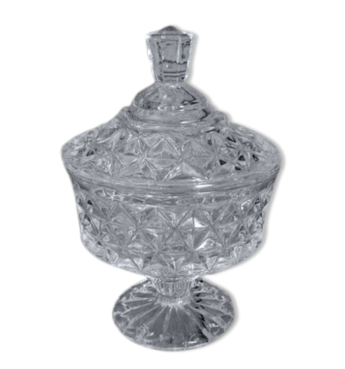 Molded crystal candy old vintage