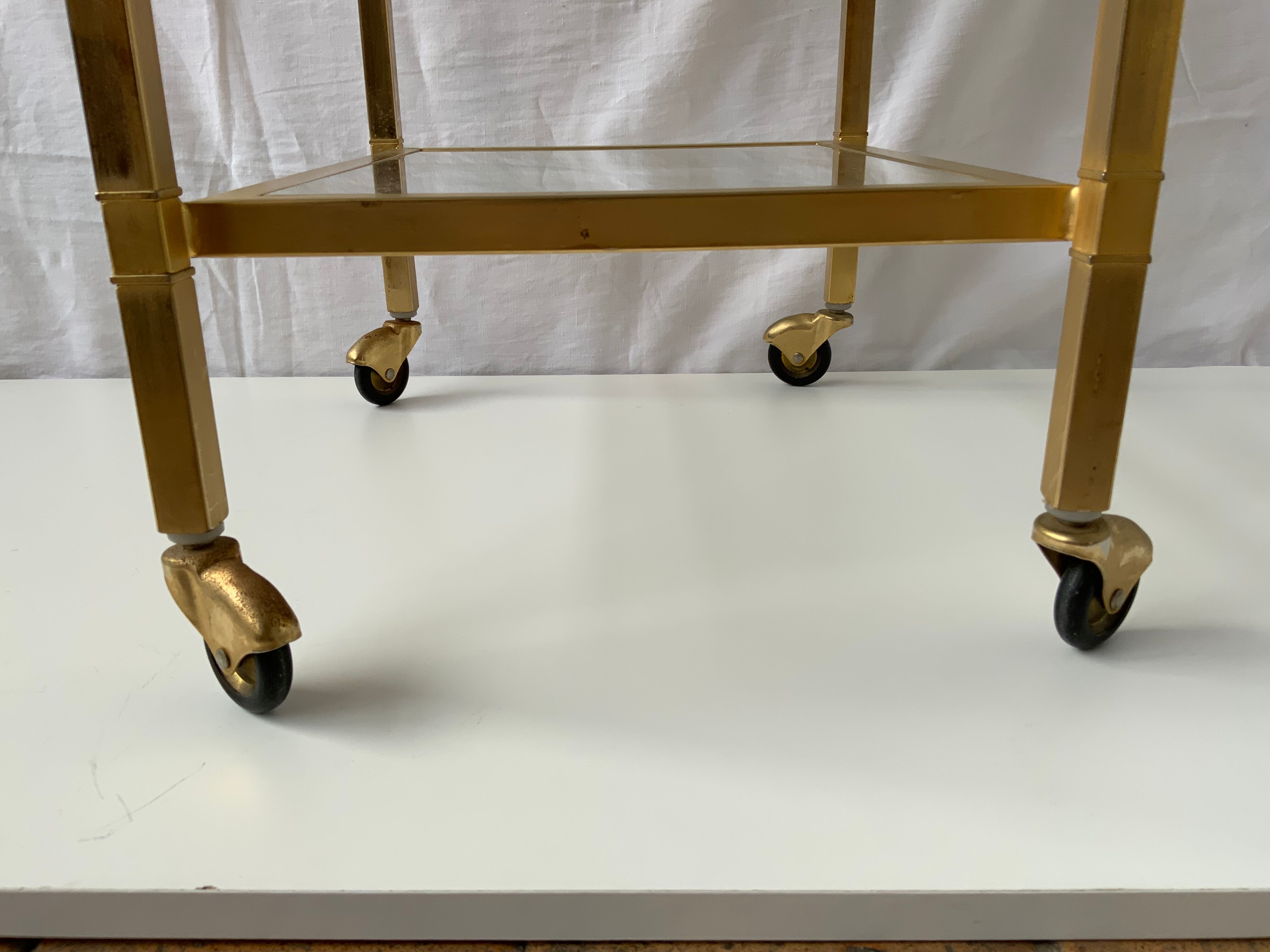 Brass shelf
