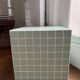 Ceramic cube side table 40x40cm