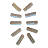 10 vintage design plexi knife holder transparent plexiglass