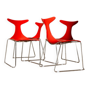 4 chaises “Delfy” - gino