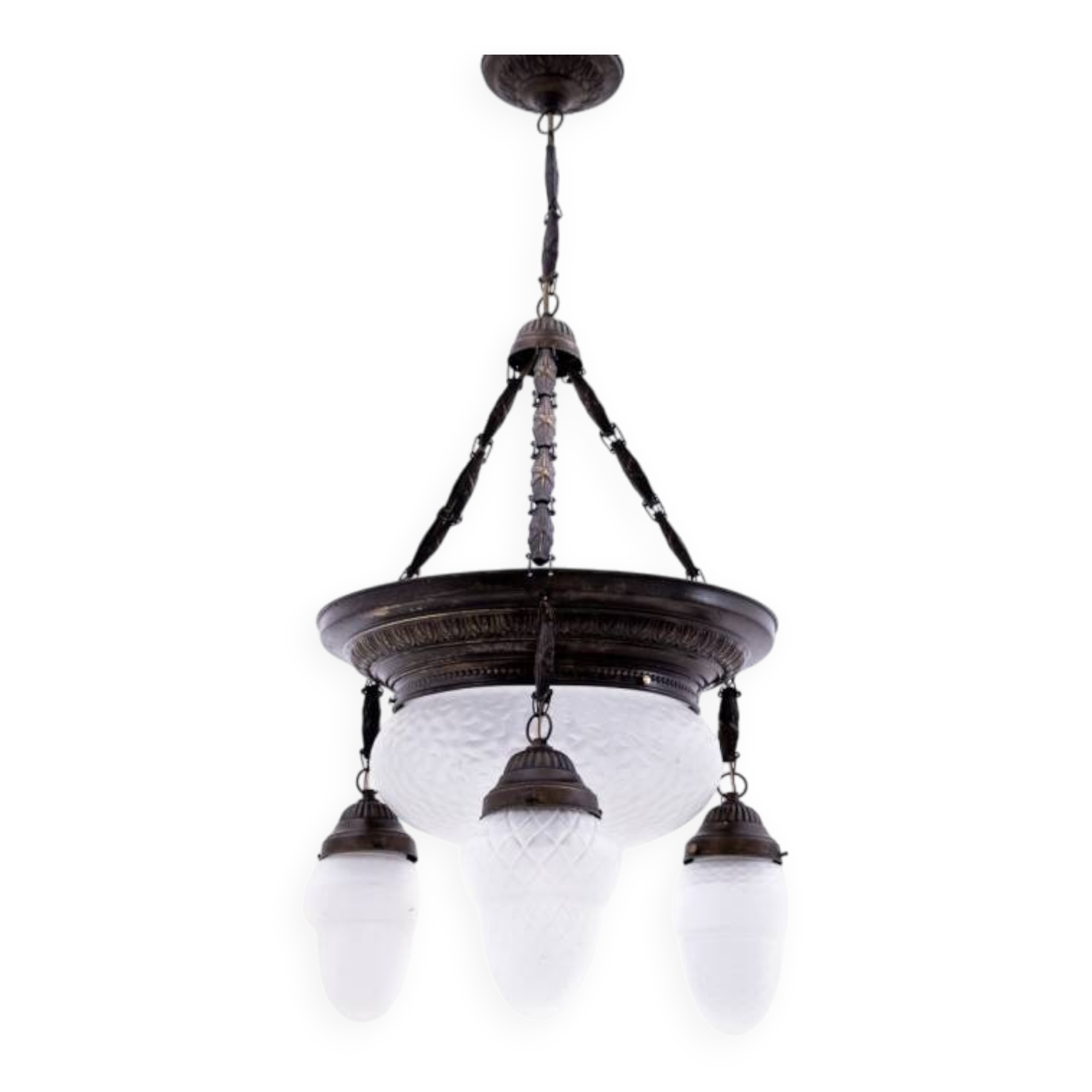 Chandelier, Poland, 1940s