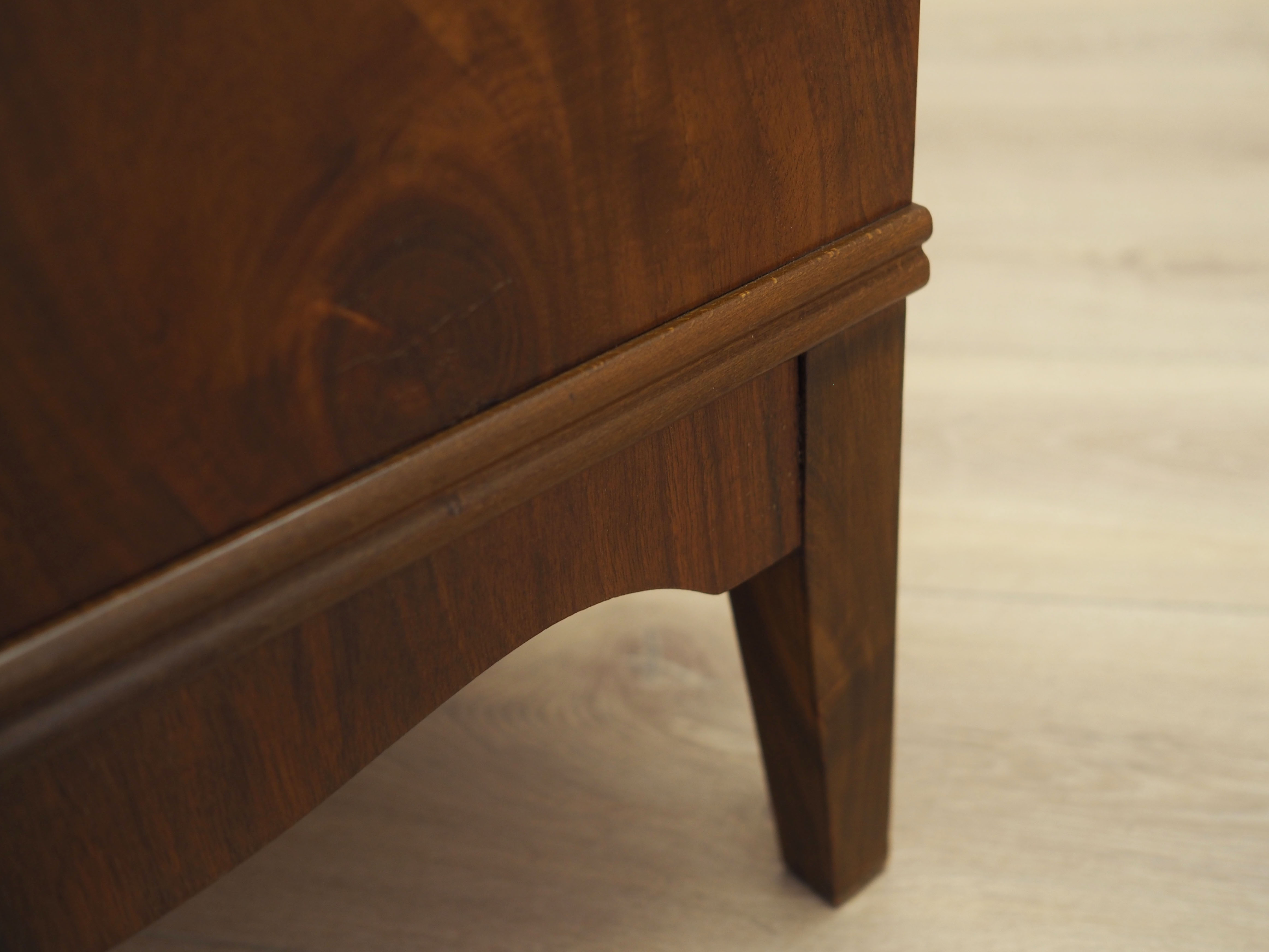 Walnut chest of drawers, Danish design, 1960s, production: Denmark