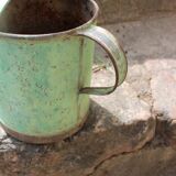 Zinc green watering can