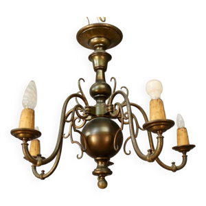 lustre hollandais 5 feux