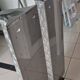 Gigantic 1970s plastic and chrome PVC wall lights, pair.