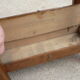 Former child wooden bench