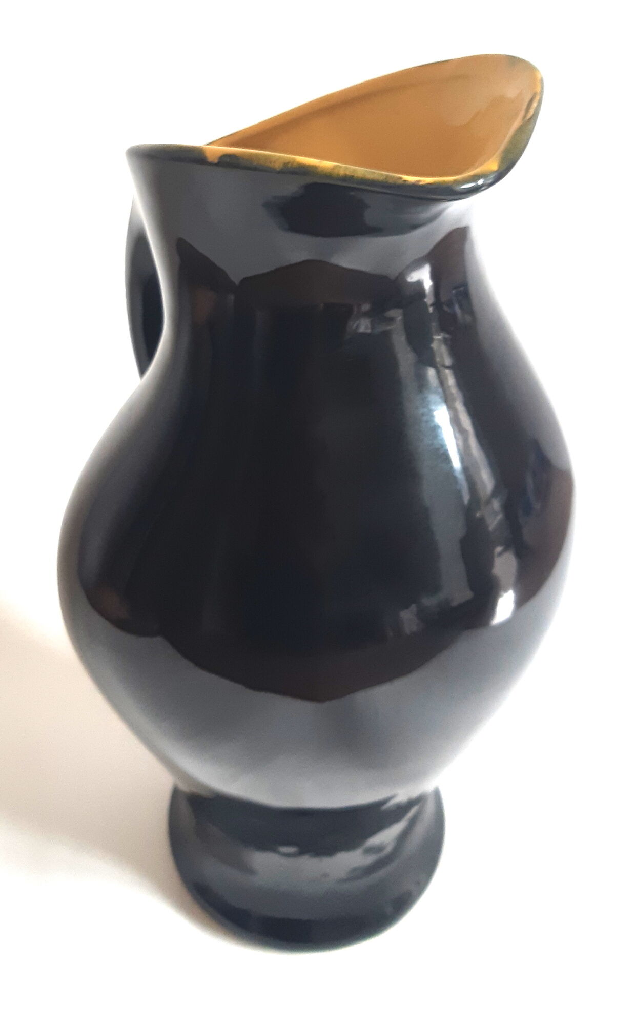 Large ceramic pitcher years 60 in mind design