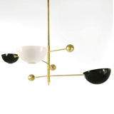 Lustre planetario laiton 3 bras