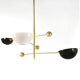 Chandelier Planetario Brass 3 Arms
