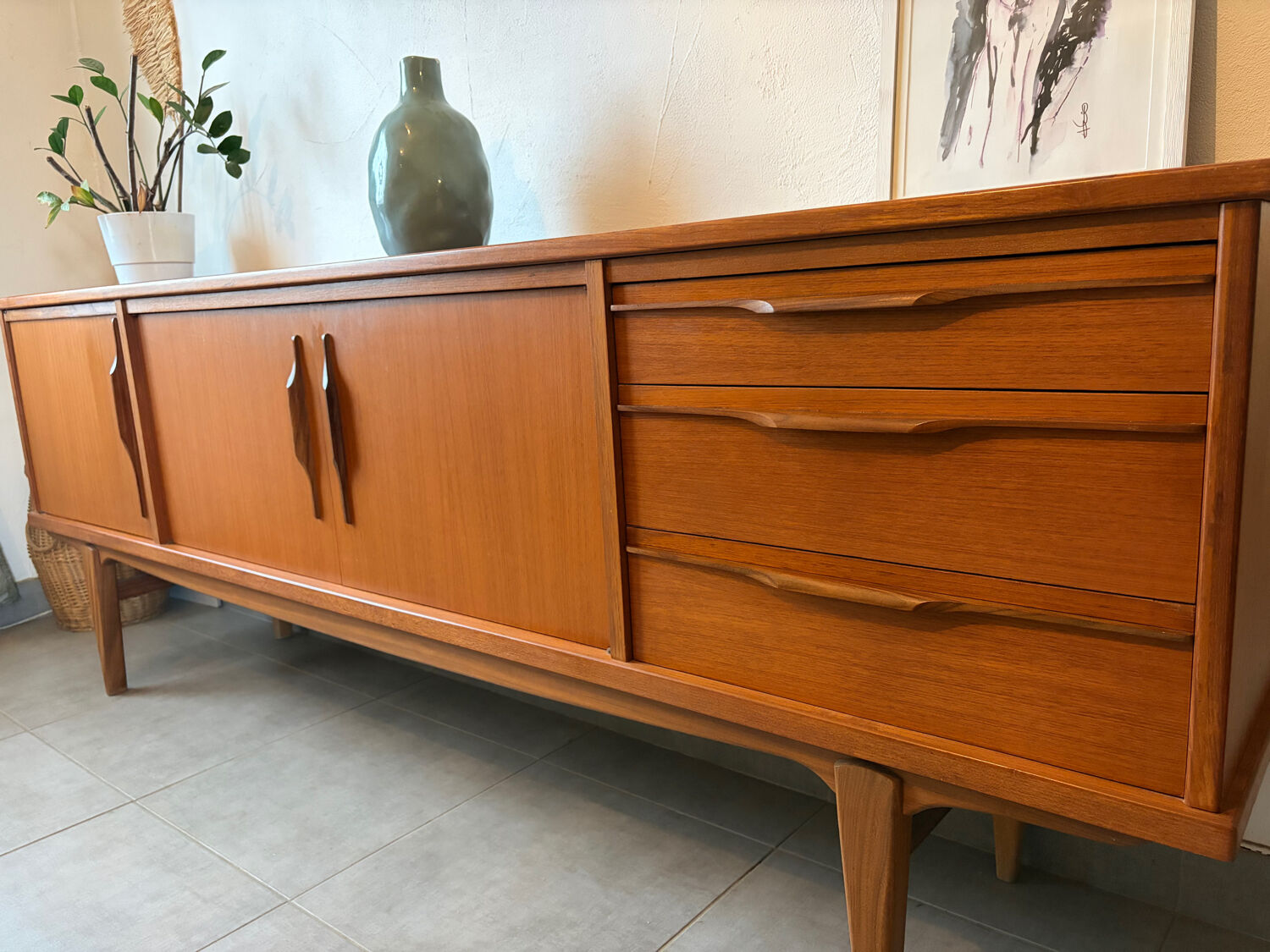 Vintage teak sideboard