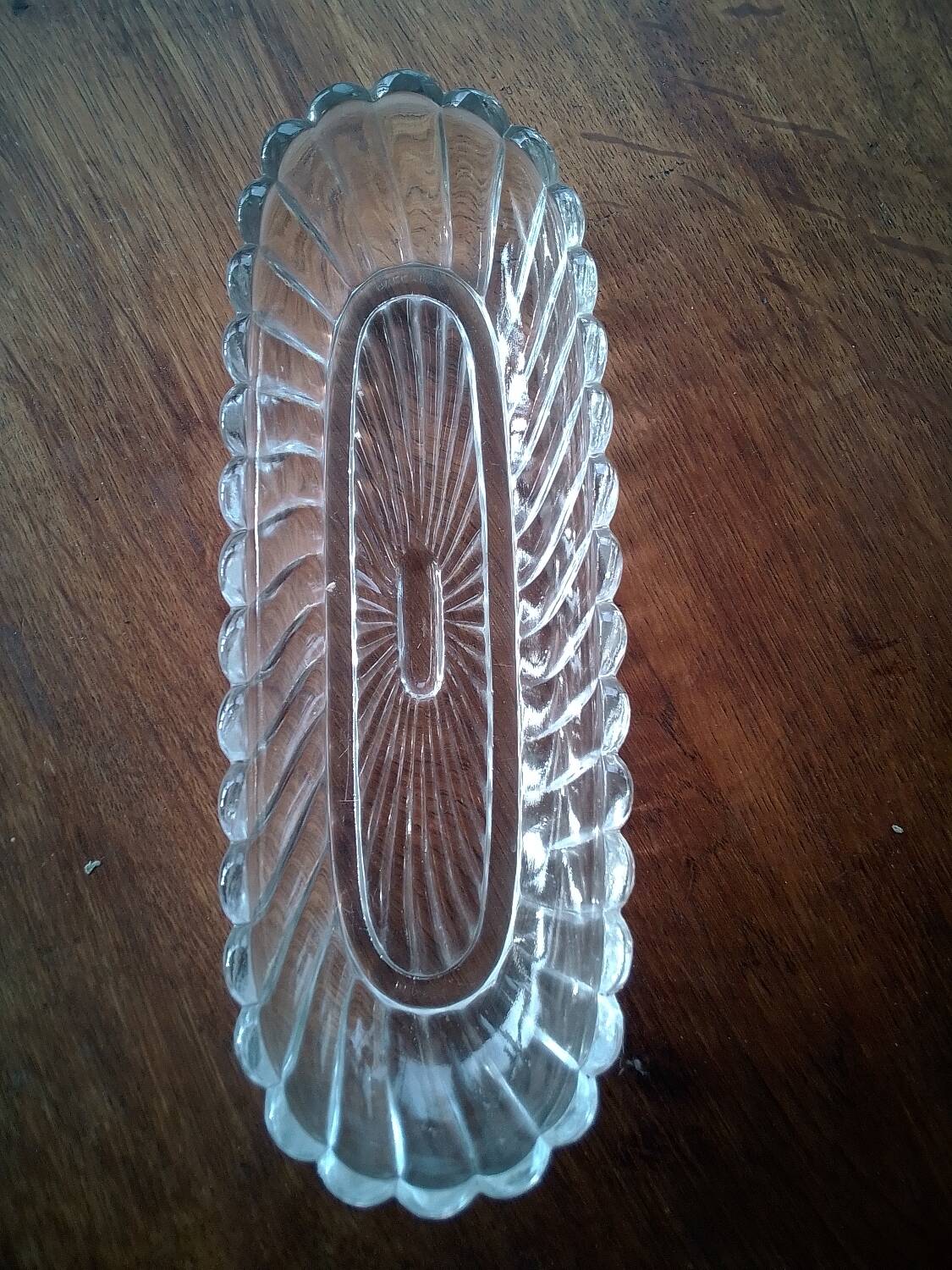Baccarat crystal soap dish