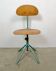 Dark Green Industrial Workshop Chair, 1950s