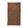 Tapis en kilim artisanal anatolien 283 cm x 141 cm