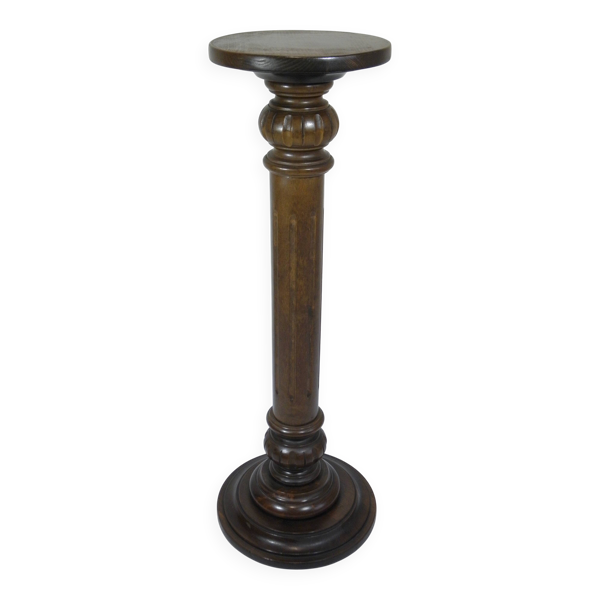 Sellette colonne en bois 85 cm