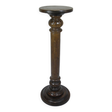 Wooden column pedestal 85 cm