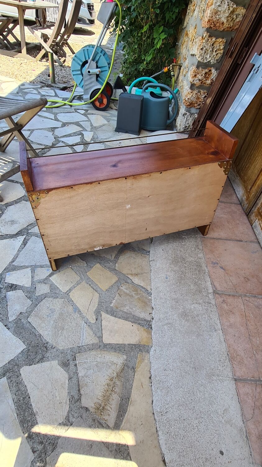Vintage wall bookcase
