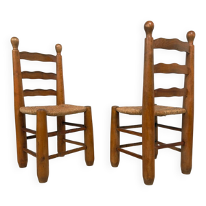 chaise vintage en bois