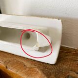 English cottage slipware teapot