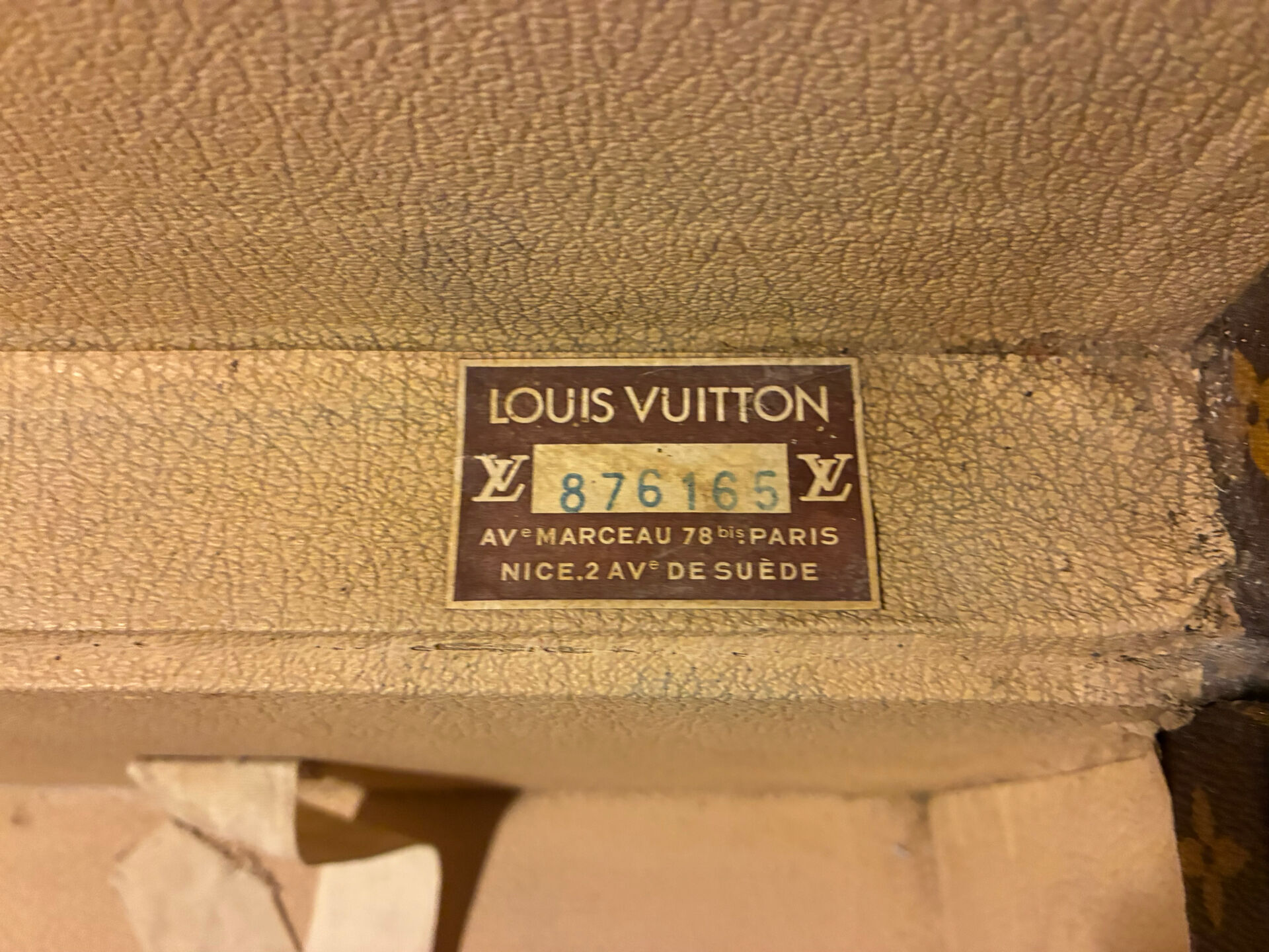 Louis Vuitton trunk