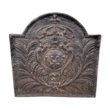 Fireplace plate