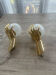 Lot de 2 appliques Arlus en bronze massif