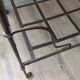 Wrought iron bed