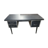 Metal desk of the 60s/70s and its chair