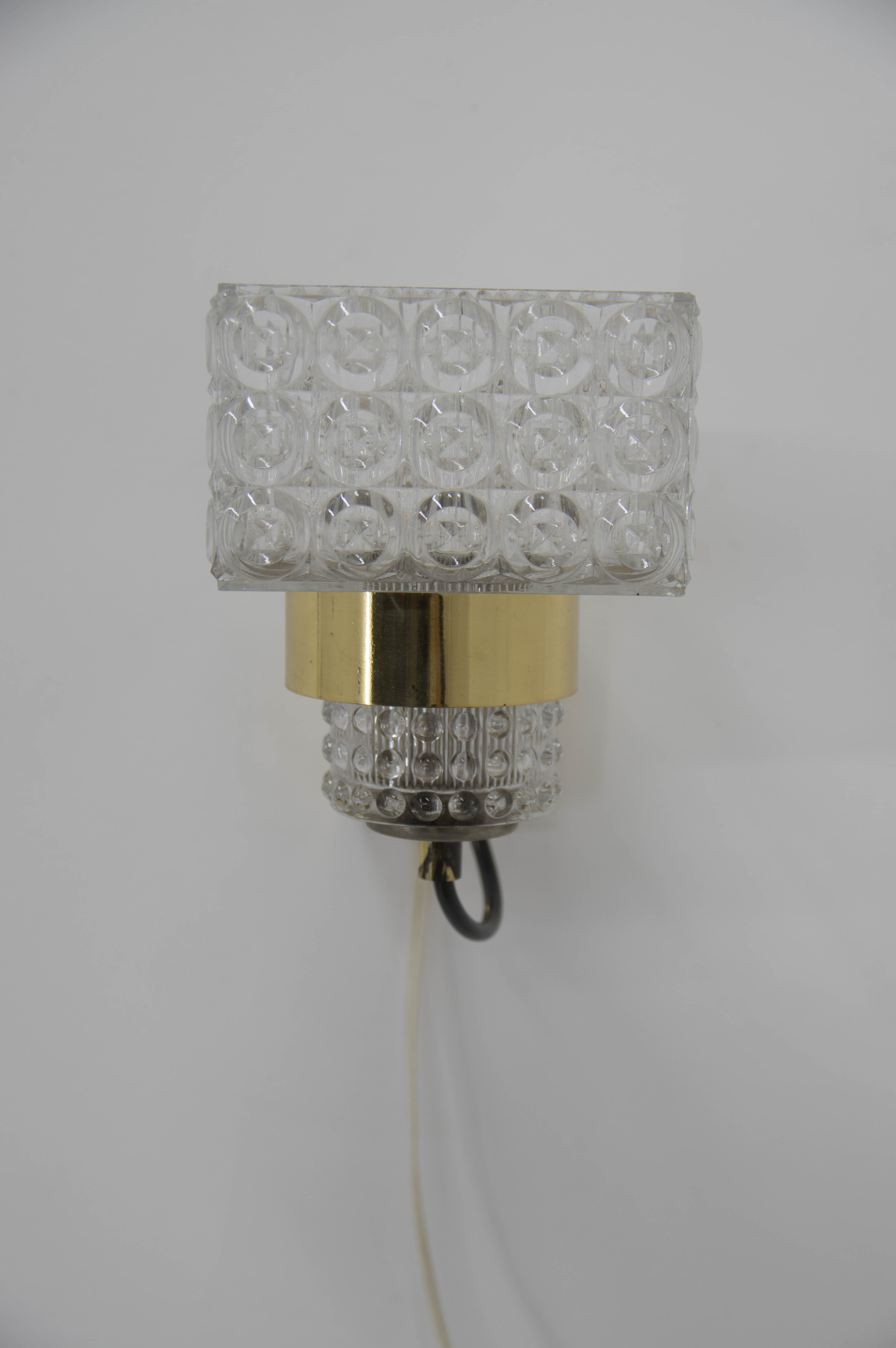 Set of two wall lamps by lidokov, 1970s