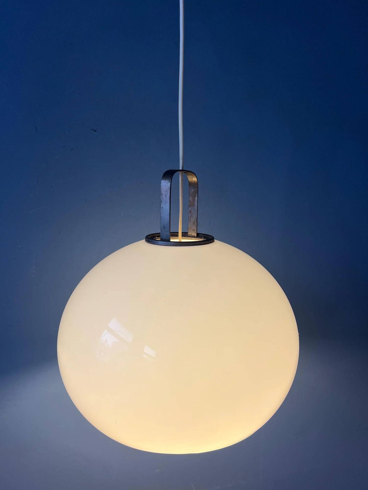 Vintage Guzzini inspired mushroom pendant lamp