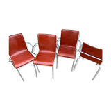 Chaise en cuir Roset