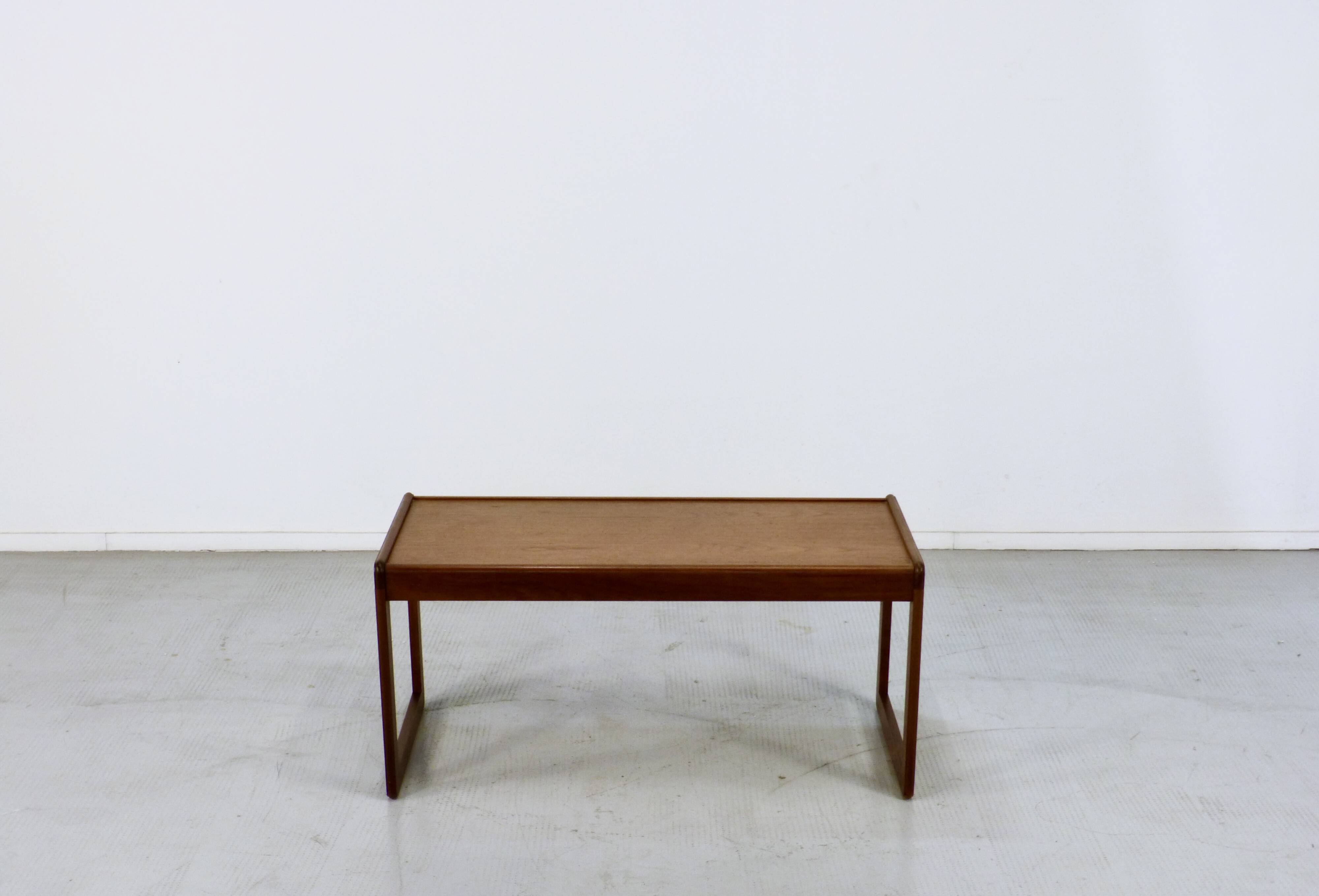 Mid-Century Modern Danish Style Teak Coffee Table, 1960s