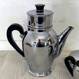 service à café Baumlin Chromé vintage 50's