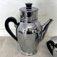 Baumlin Chrome coffee service vintage 50's
