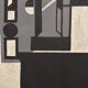Original Danish Oil on Canvas – “Cultural Revolution in the Passerenden” by Finn Johansen 1967 – Vintage & Framed – 56.5×36.5cm (22.2" × 14.4")
